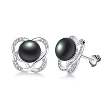 Load image into Gallery viewer, Heart Pearl Earring